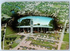 Kiel Wisconsin Postcard State Bank Kiel Multiview Building 1977 Vintage Antique