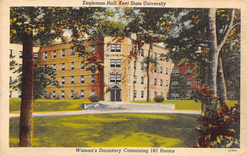 Engleman Hall, Kent State University Woman's Dormitory  - Kent, Ohio OH