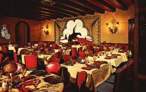 Miami FL-Florida, Finest Spanish Super Club Flamenco Restaurant Vintage Postcard