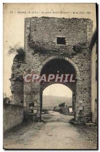 Old Postcard Cluny La Porte Saint Mayeul