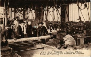 CPA AK THIERS Intérieur d'Usine Sciage et Faconnage (868759)