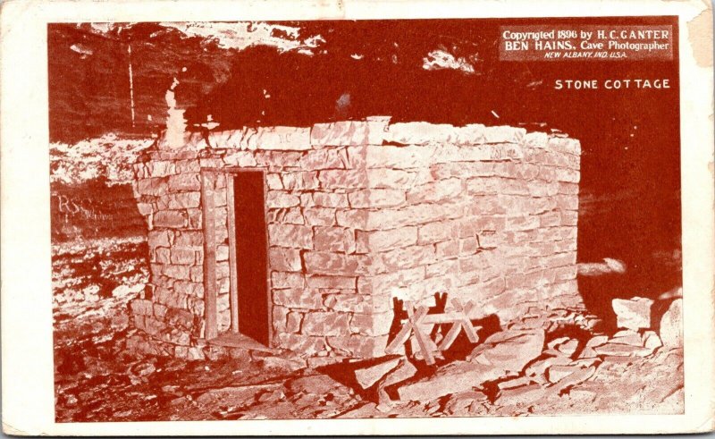 Postcard Stone Tuberculosis Cottage Mammoth Cave National Park, Kentucky~137493