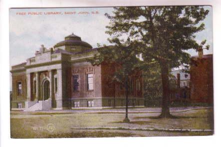 Free Public Library, Saint John, New Brunswick,