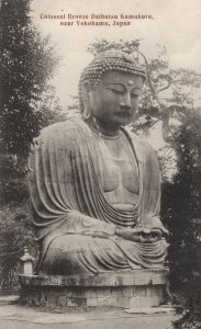 Bronze Daibutsu Yokohama Antique Japanese Postcard