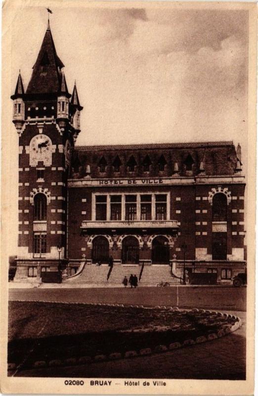 CPA BRUAY - Hotel de Ville (139905)