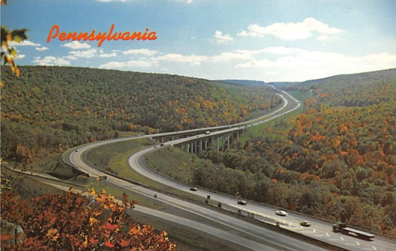 Interstate routes 380 and 84 Scranton, Pennsylvania PA