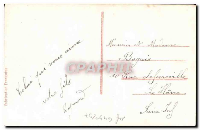 Postcard Fancy Old Man