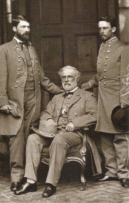 American Civil War, Confederate General Robert E. Lee, CSA Military Sec. Taylor