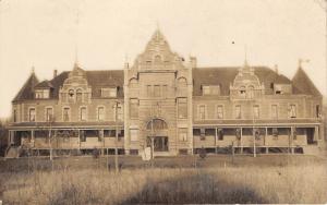 Des Moines Iowa~Grand View College (University)~1910 Real Photo Postcard