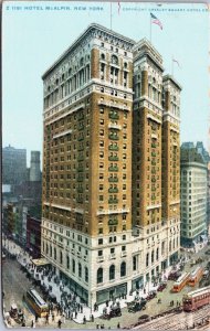 Hotel McAlpin New York City Vintage Postcard C210