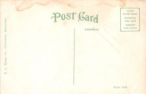 J72/ Mount Pleasant Michigan Postcard c1910 Central State Normal Gym 161