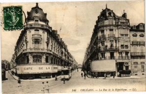 CPA ORLÉANS-La Rue de la Republique (265060)