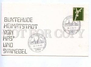 273022 GERMANY 1979 year Buxtehude special cancellation COVER