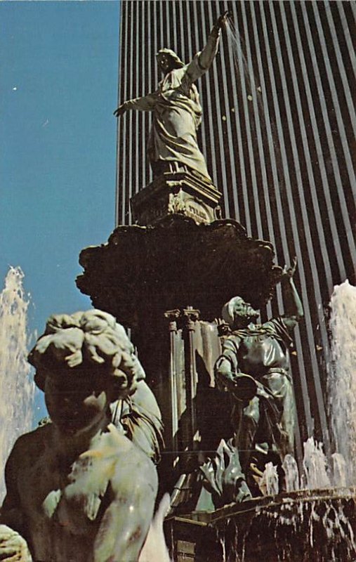 Tyler-Davidson Fountain Fountain Square - Cincinnati, Ohio OH