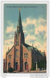 St. John's Roman Catholic Church , Freeland , Pennsylvania , 30s -40s