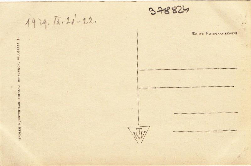 B78824 Austria Carinthia krumpendorf Hotel 1929 front/back image