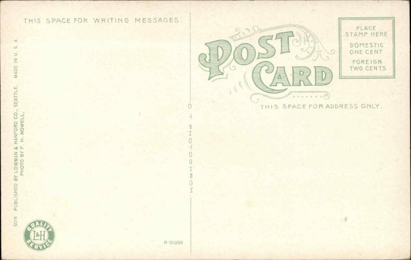 Summit Alaska AK Hotel Restaurant White Pass c1910s Postcard