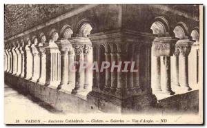 Postcard Old Vaison Old Cathedral Cloister Gallery View d & # 39Angle