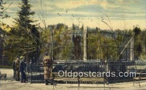 Washington Park, Portland Oregon, USA Bear  1921 minor corner wear postal use...