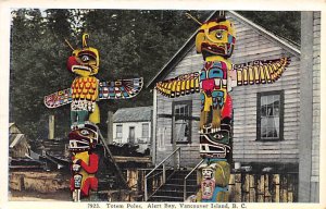 Albert Bay Totem Pole Unused 