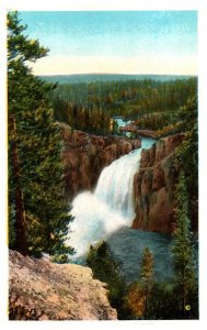 Yellowstone National Park, J.E. Haynes , Upper Falls