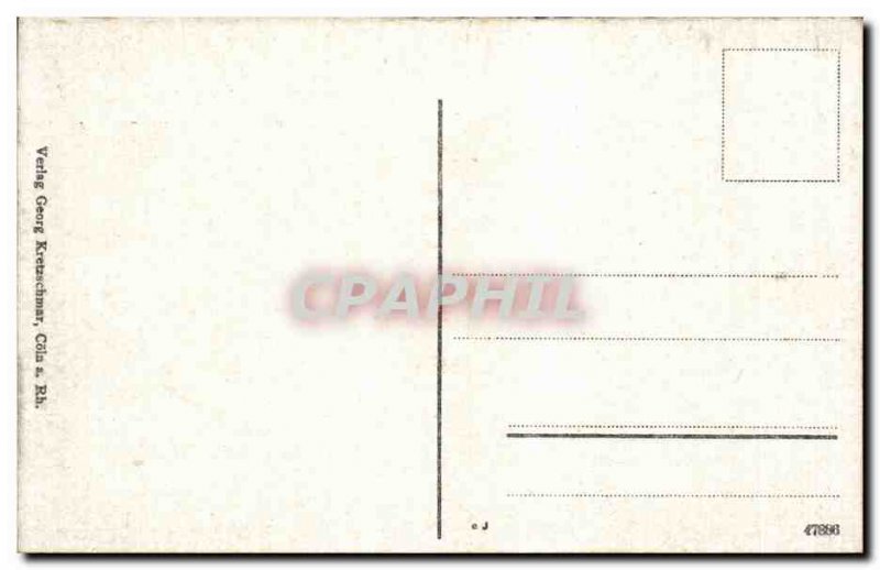 Old Postcard Bonn Bahnhof