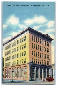 c1940 Dime Trust Safe Deposit Co. Shamokin Pennsylvania Vintage Antique Postcard