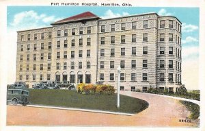 HAMILTON, Ohio OH    FORT HAMILTON HOSPITAL   ca1920's Vintage Postcard