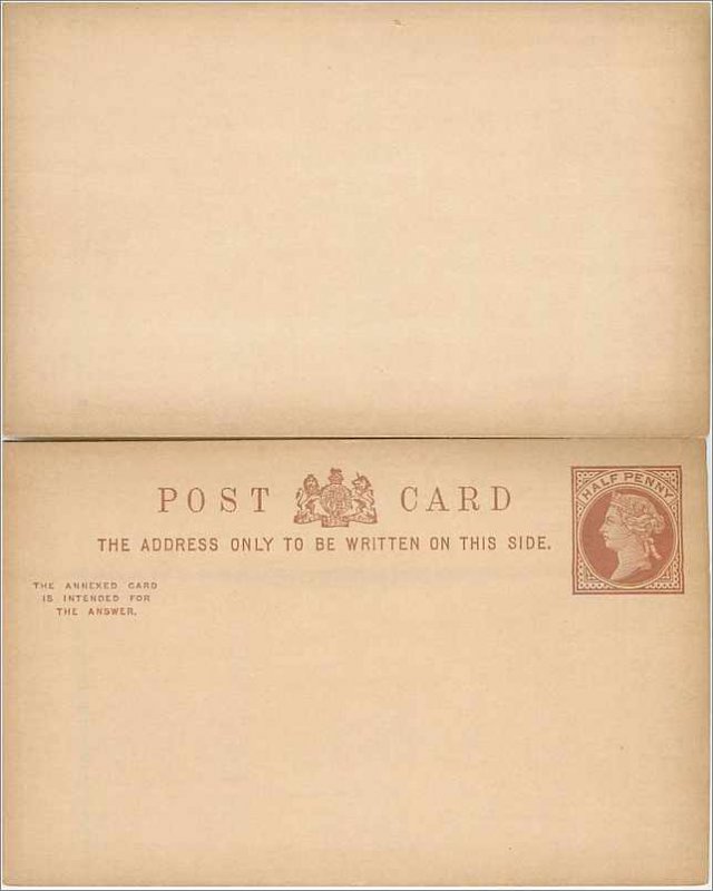 Entier Postal Stationery Postal Britain Great Britain 1 / 2p