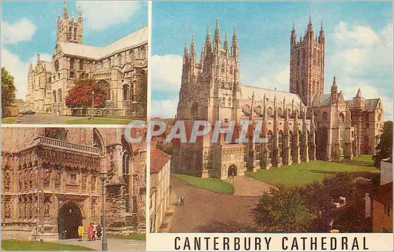 Modern Postcard Canterbury Cathedral