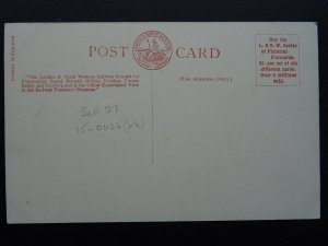 L&NWR Official GOODS & COAL TRAINS c1905 Postcard