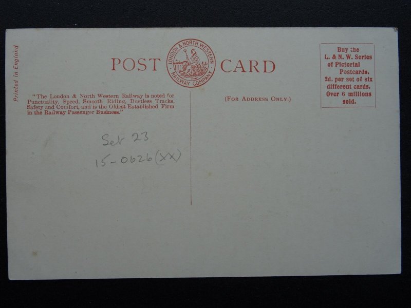 L&NWR Official GOODS & COAL TRAINS c1905 Postcard