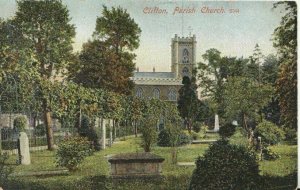Bristol Postcard - Clifton - Parish Church - Ref TZ6349