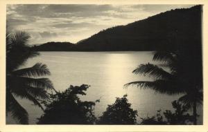 dutch new guinea, Panorama (1950s) RPPC (II)