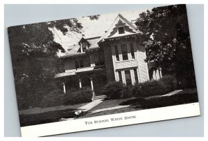 Vintage 1940's Postcard Harry S. Truman Summer Whitehouse Independence Missouri 