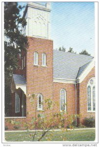 Exterior, Trinity Methodist Church, Red Springs, North Carolina,  PU-1958