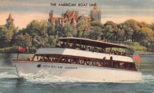 Postcard The American Boat Line American Adonis Tour Canada New York~127872