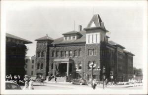 Eugene OR City Hall Real Photo Postcard