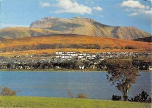 BR77727 ben nevis and fort william from loch linnhe inverness shire scotland