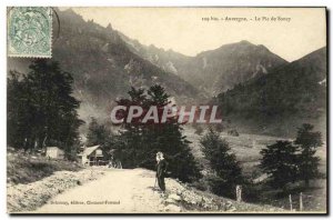 Old Postcard Auvergne Le Pic de Sancy