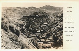 USA Bingham Canyon Utah Vintage RPPC 08.96