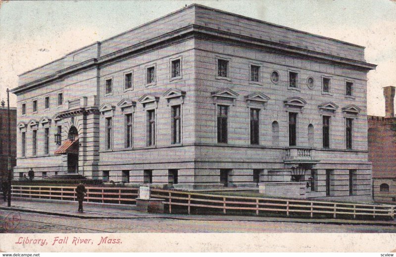 FALL RIVER , Mass, , 1900-10s ; Library