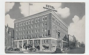 P2258, old postcard old cars etc hotel george mason alexandria virginia unused