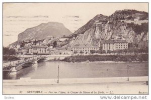 Grenoble (Isère), France, PU-1919; Vur sur l'Isere