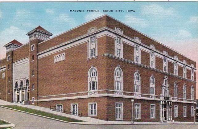 Iowa Sioux City Masonic Temple