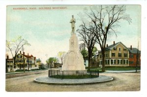 MA - Haverhill. Soldiers Monument ca 1908