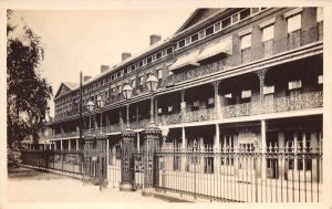 New Orleans Louisiana Pontalba Buildings Real Photo Vintage Postcard AA67372