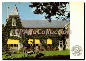 Modern Postcard Les Vieilles Maisons hotel restaurant Vaas Sarthe