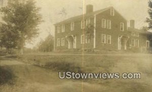 Real Photo, Queechy Farm - Temple, Maine ME Postcard