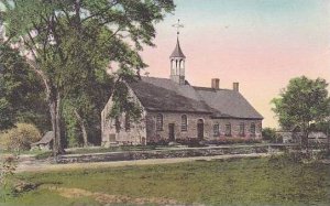 North Carolina Old Town Bethabara Moravian Church Albertype